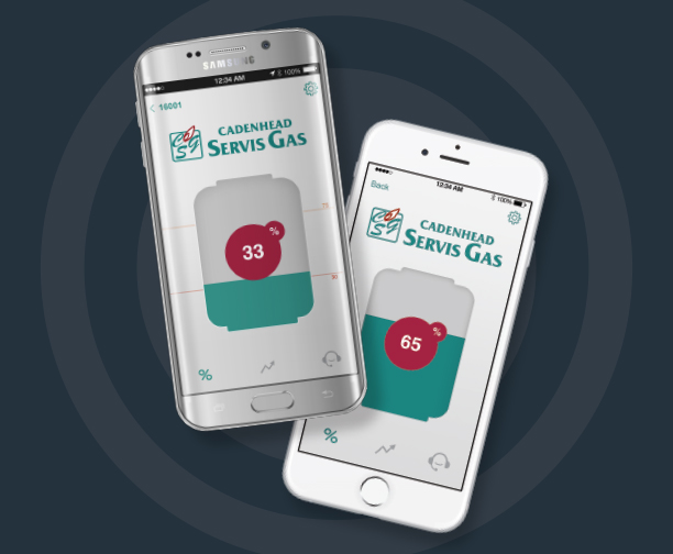 Cadenhead Servis Gas' Mobile App for Propane Tank Monitoring