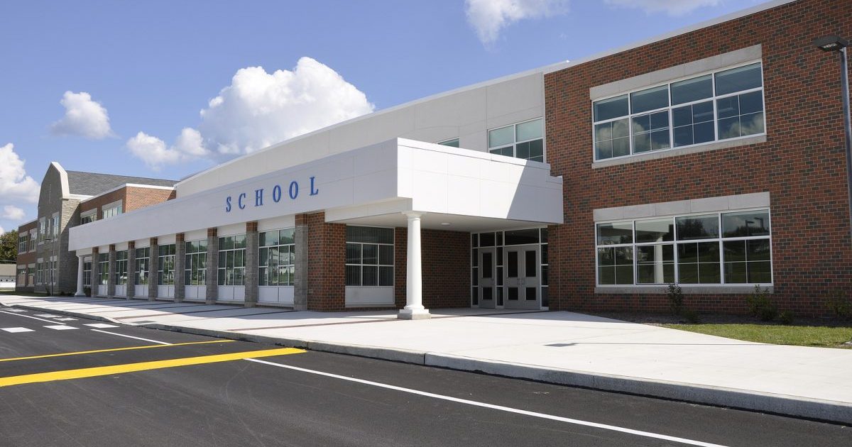 school building exterior